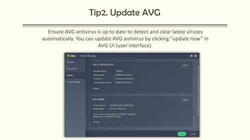 How to Better Use AVG Antivirus Tips and Tricks