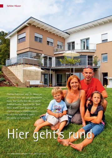 PR-Bericht WOLF-Haus - Familie Soldan - Wolf System GmbH