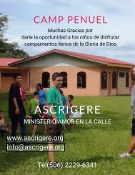 CAMPAMENTO PENUEL JULIO 2018