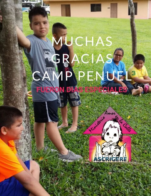 CAMPAMENTO PENUEL JULIO 2018