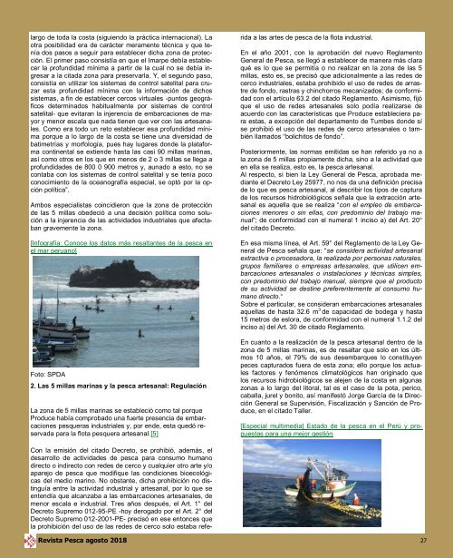 REVISTA PESCA AGOSTO 2018