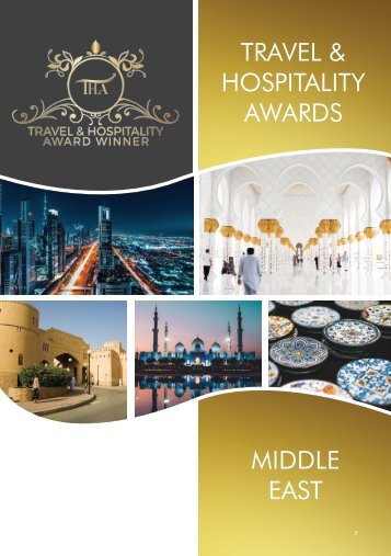 Travel & Hospitality Awards| Middle East Winners 2018 | www.thawards.com