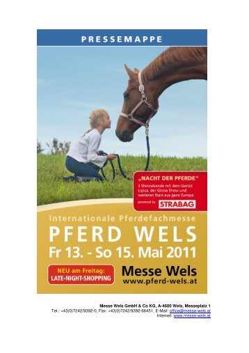 Pressemappe PFERD 2011 - Messe Wels