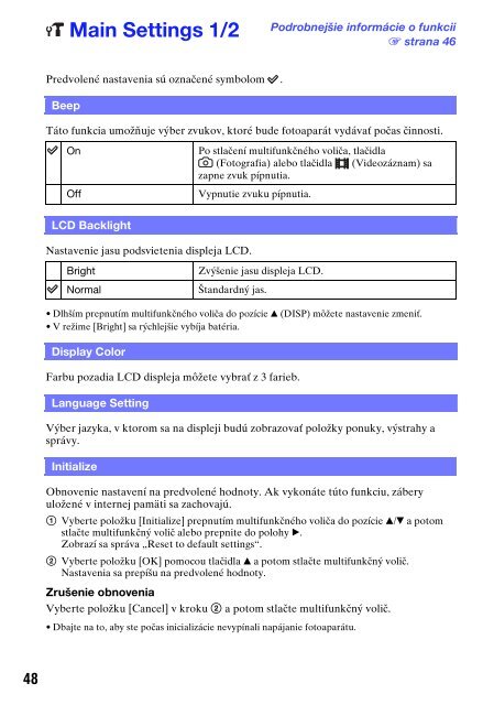 Sony MHS-PM5 - MHS-PM5 Consignes d&rsquo;utilisation Slovaque