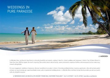 Price List 2007 Starwood Hotel Directory Wedding Flyer No Price Edited Amy 2 Starwood Hotels Resorts