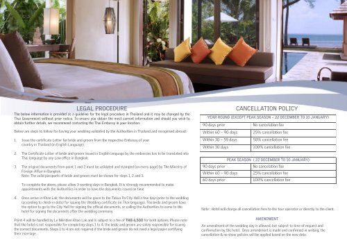 Wedding Flyer (no price) Edited AMY 2 - Starwood Hotels & Resorts ...