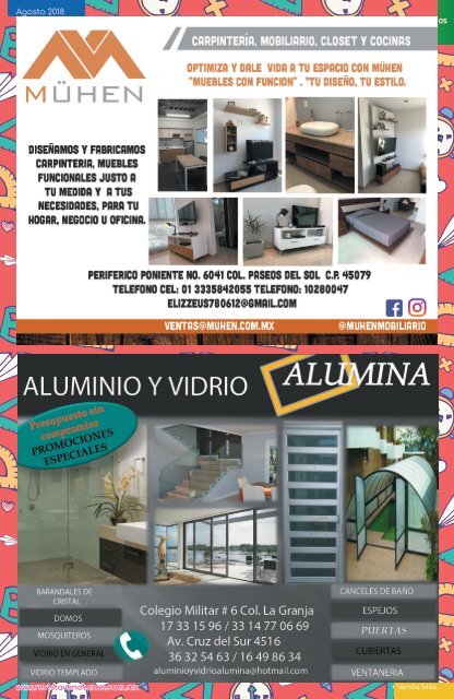 Vende Mas, Agosto 2018