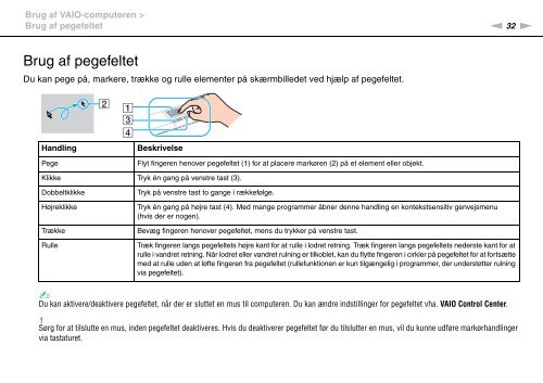 Sony VGN-NW2MTF - VGN-NW2MTF Mode d'emploi Danois