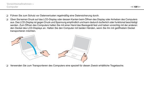 Sony VGN-NW2MTF - VGN-NW2MTF Mode d'emploi Allemand