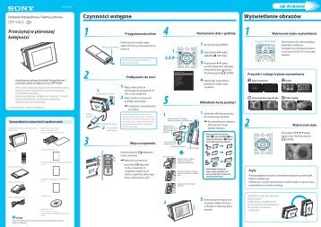 Sony DPP-F800 - DPP-F800 Consignes dâutilisation Polonais