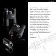 Wissenswertes rund ums Fernglas - Minox