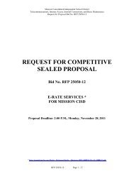 RFP 25050-12 - Mission CISD