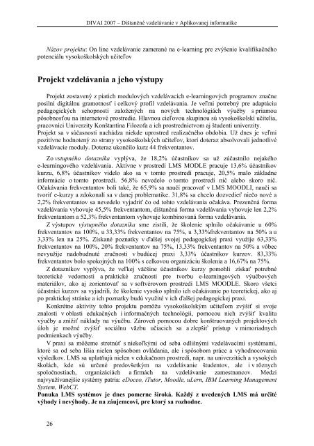 zborník z konferencie (pdf) - Divai - Univerzita Konštantína Filozofa v ...