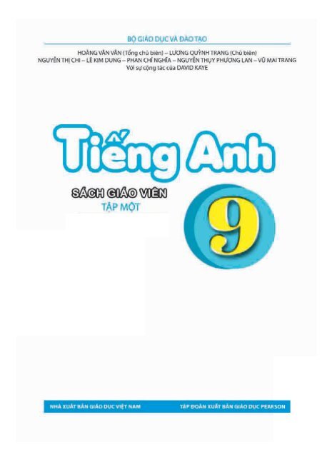 Sách Giáo Viên Tiếng Anh 9 Thí điểm 2 Tập Pilot English 9