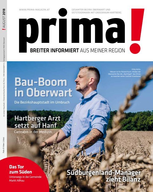 prima! Magazin - Ausgabe August 2018