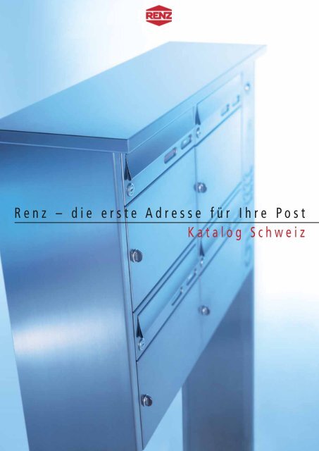 Renz – die erste Adresse für Ihre Post Katalog Schweiz