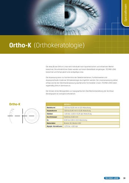 Katalog Kontaktlinsen 2011-2012 - TECHNO-LENS Deutschland ...