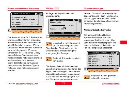 Fortsetzung - Leica Geosystems