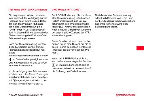 Fortsetzung - Leica Geosystems