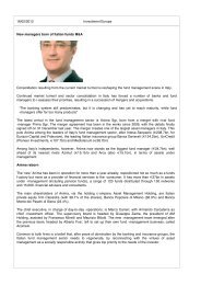 16/02/2012 Investment Europe New managers born of ... - ANIMA Sgr