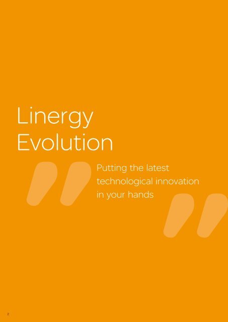 View the brochure about Linergy Evolution - Schneider Electric