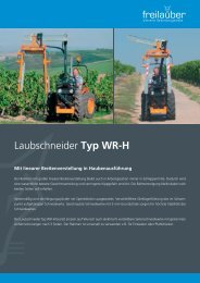 Laubschneider Typ WR-H - Freilauber