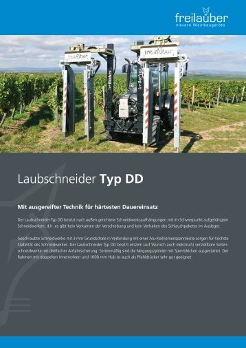 Laubschneider Typ DD - Freilauber