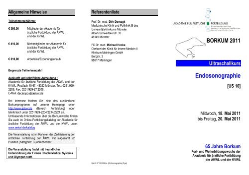 Endosonographie - Hitachi Medical Systems