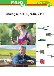 FREUND outils de jardinage - Freund Victoria Gartengeräte GmbH