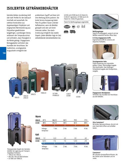 Cambro Katalog 2008