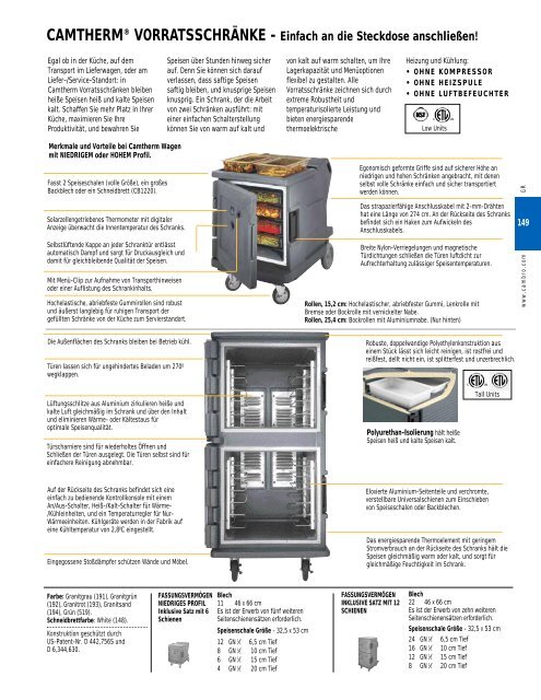 Cambro Katalog 2008