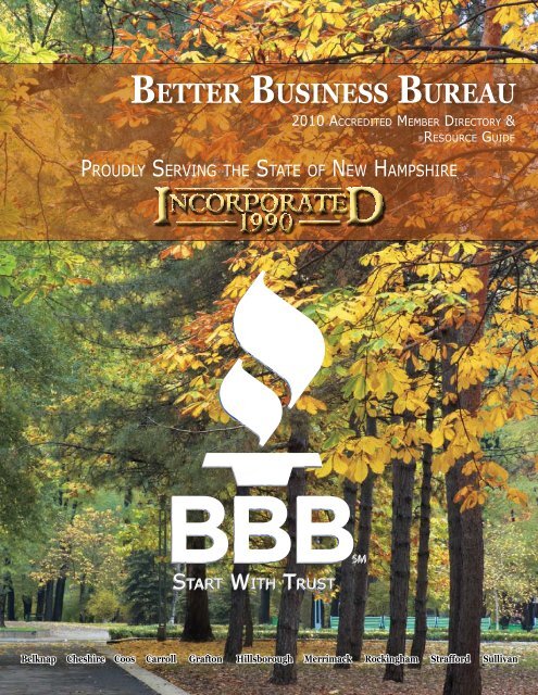 Launches “Fresh Start” Program - Concord BBB - Better Business ...