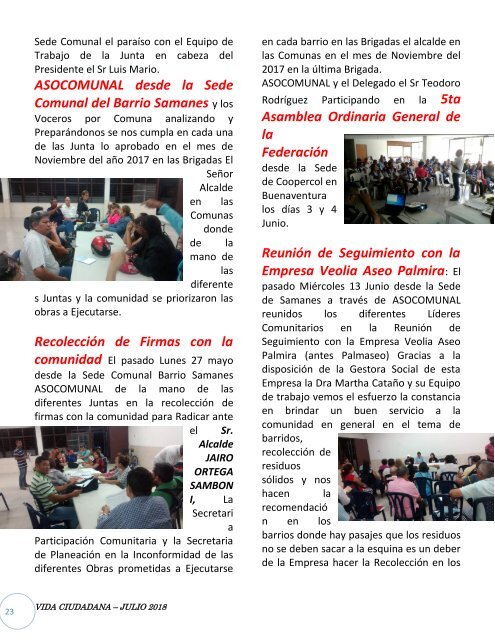 Edición No 3 Revista Vida Ciudadana 