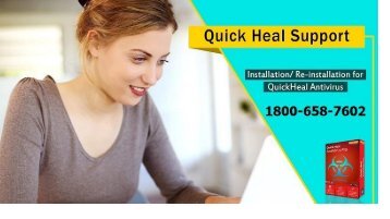 Quick Heal Tech Support 1(800-658-7602) Number