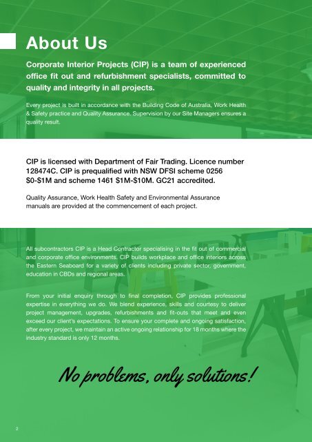 CIP Capability Statement