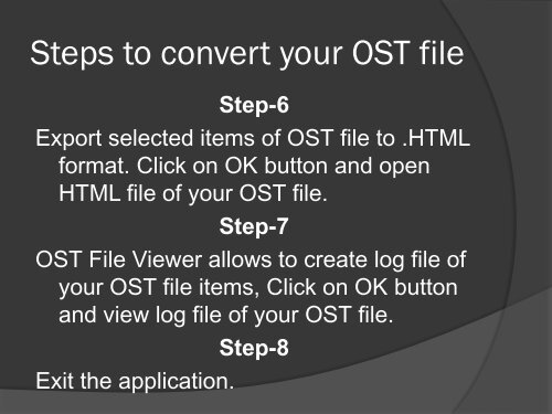 OST Viewer Freeware