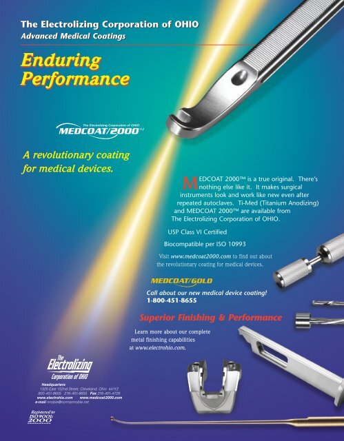 The 2006 Supplier Directory - Orthoworld