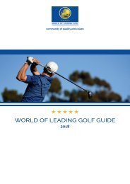 World of Leading Golf Guide 01/2018