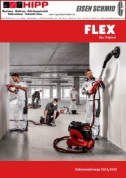 2018 Flex Produktprogramm