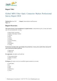 global-mpo-fiber-optic-connector-market-professional-survey-report-2018-24marketreports