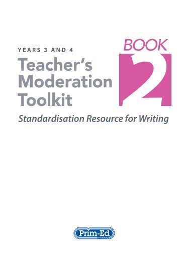 PR-6657 Teacher's Moderation Toolkit - Book 2