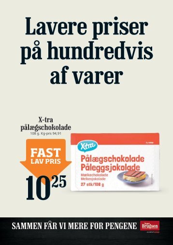 Fast lav pris hos SuperBrugsen Hornbæk!