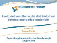 Ruolo dei venditori e dei distributori nel sistema energetico nazionale (Conte)