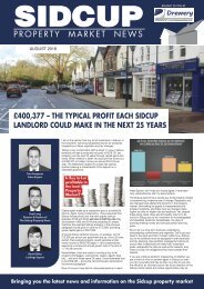 SIDCUP PROPERTY NEWS - AUGUST 2018