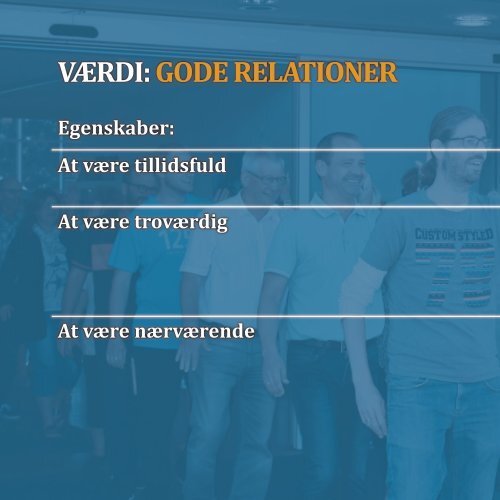 Mission Vision Værdier