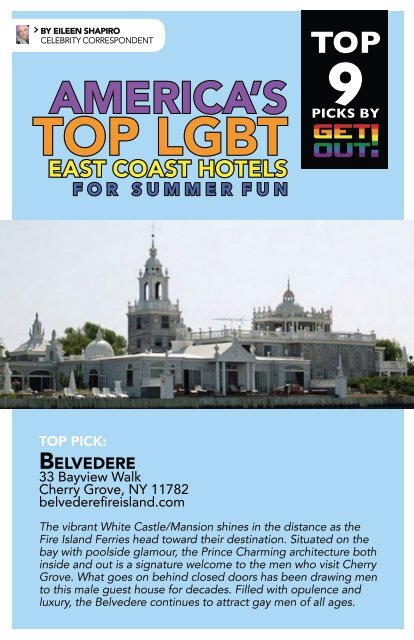 Get Out! GAY Magazine – Issue 378 – August 1, 2018
