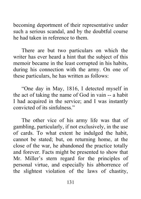 Memoirs of William Miller - Sylvester Bliss