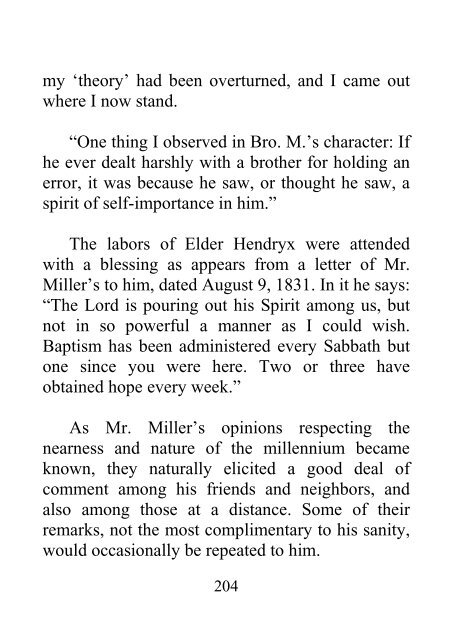 Memoirs of William Miller - Sylvester Bliss