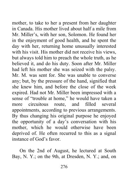 Memoirs of William Miller - Sylvester Bliss