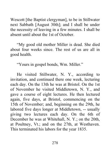 Memoirs of William Miller - Sylvester Bliss